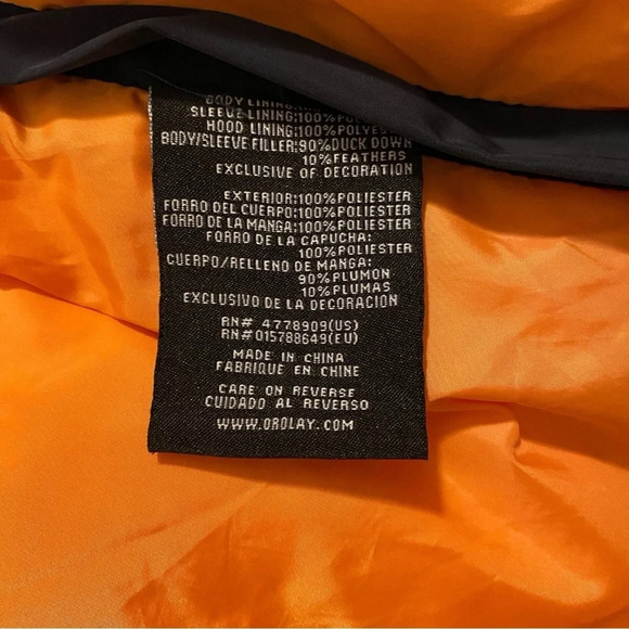 Orolay Women’s Thickened Down Jacket Navy S - Picture 8 of 11